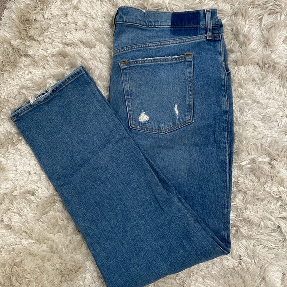 Abercrombie Ultra High Rise 90s Straight Jean - Picture 4 of 12